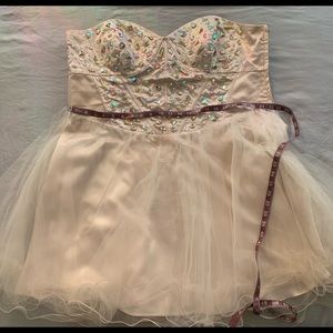 Jeweled fairy formal gown